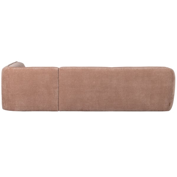 De Eekhoorn ROSE HOEKBANK RECHTS BLUSH