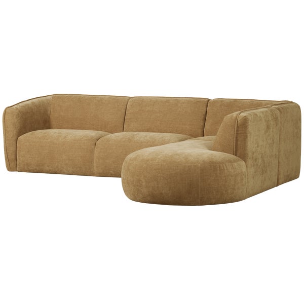 De Eekhoorn ROSE HOEKBANK RECHTS MOSTERD