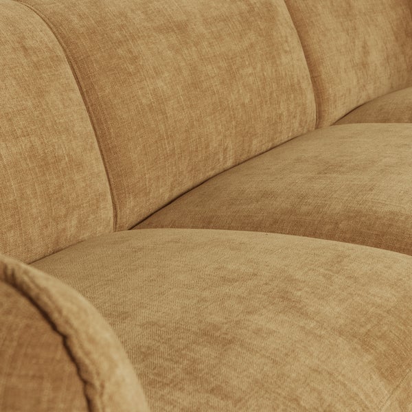 De Eekhoorn ROSE HOEKBANK RECHTS MOSTERD