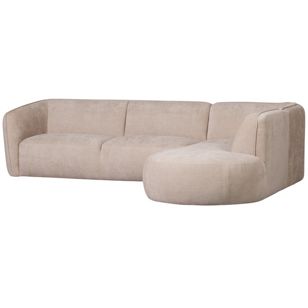 De Eekhoorn ROSE HOEKBANK RECHTS NATUREL