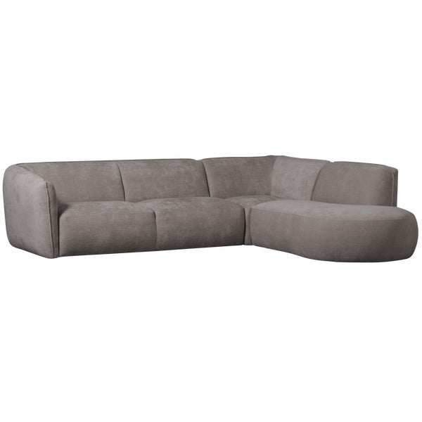 de eekhoorn ROSE HOEKBANK RECHTS TAUPE