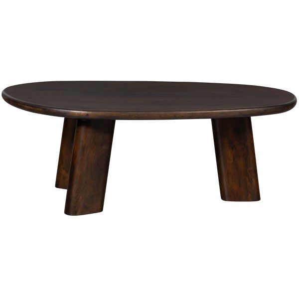De Eekhoorn ROUNDLY SALONTAFEL MANGO HOUT WALNOOT