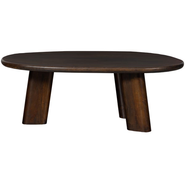 de eekhoorn ROUNDLY SALONTAFEL MANGO HOUT WALNOOT
