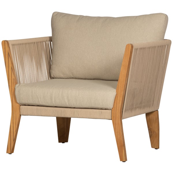 De Eekhoorn SAN REMO TUIN FAUTEUIL TEAK ZAND