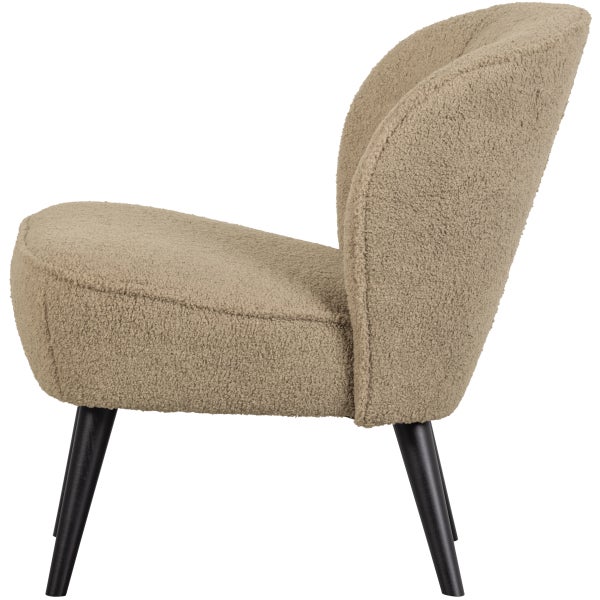 De Eekhoorn SARA FAUTEUIL TEDDY ZAND