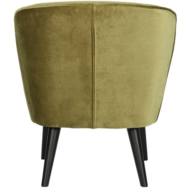 De Eekhoorn SARA FAUTEUIL VELVET ARMY