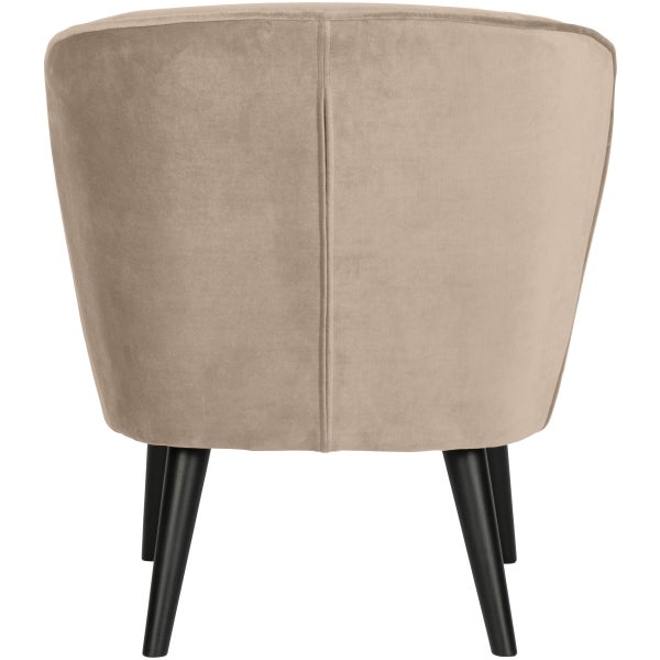 De Eekhoorn SARA FAUTEUIL VELVET KHAKI