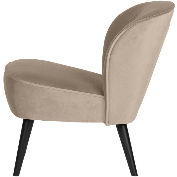 De Eekhoorn SARA FAUTEUIL VELVET KHAKI