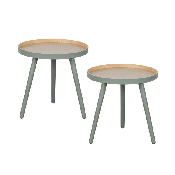 de eekhoorn SASHA BIJZETTAFEL GROEN Ø41 CM