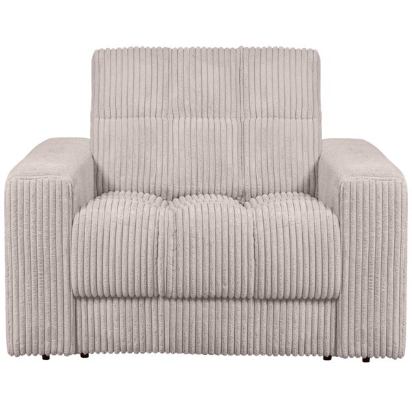 De Eekhoorn SECOND DATE FAUTEUIL RIBSTOF NATUREL