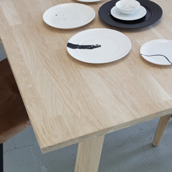 De Eekhoorn SET V 2 - TABLO A-VORM POOT EIKEN [fsc]