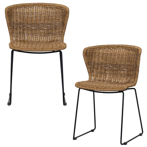 De Eekhoorn SET V 2 - WINGS TUINSTOEL TOUW NATUREL