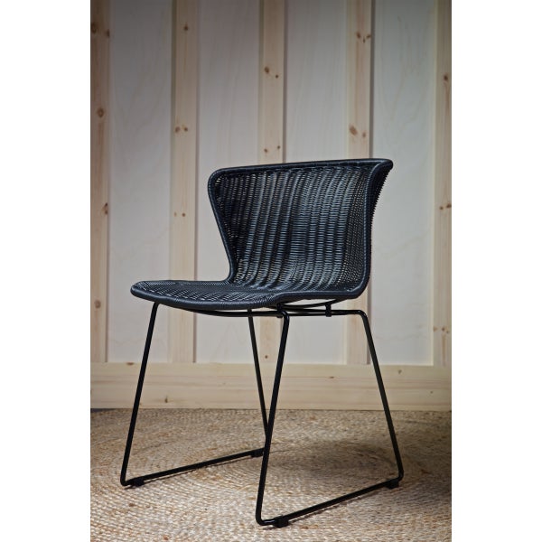 De Eekhoorn SET V 2 - WINGS TUINSTOEL ZWART