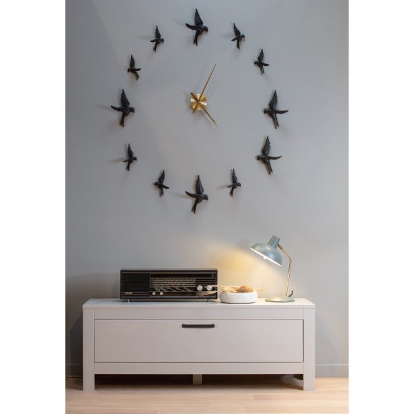 De Eekhoorn SET V 4 - AVALER VOGELS HARS ZWART