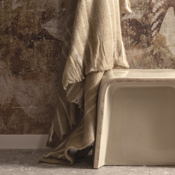 De Eekhoorn SHOAL BIJZETTAFEL KERAMIEK CREAM