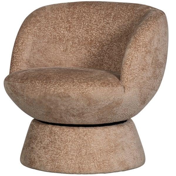 De Eekhoorn SHUFFLE DRAAIFAUTEUIL NATUREL