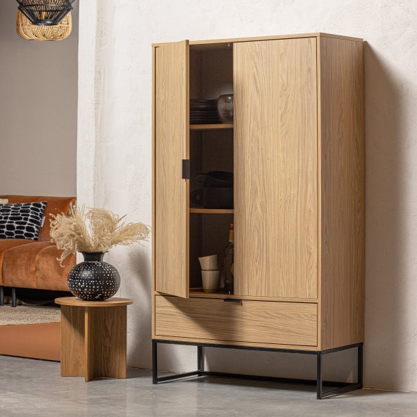 De Eekhoorn SILAS 2-DEURS KAST EIKEN DECOR [fsc]