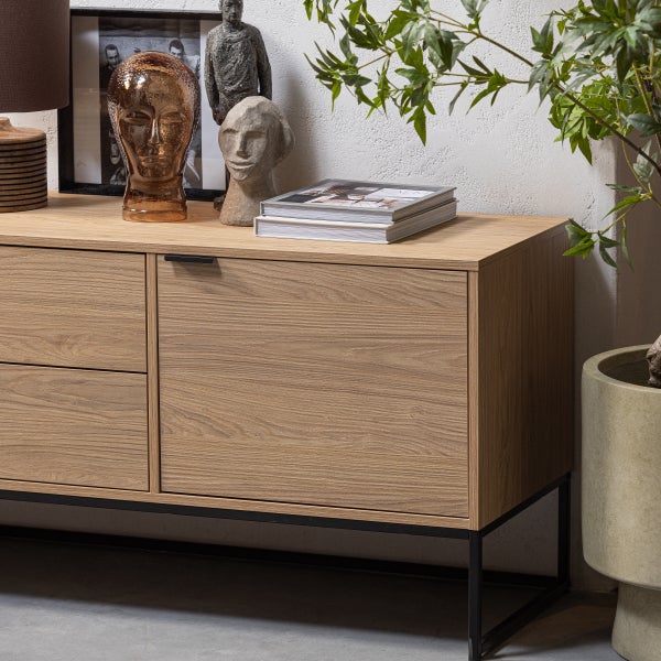 De Eekhoorn SILAS TV MEUBEL 180 CM EIKEN DECOR [fsc]