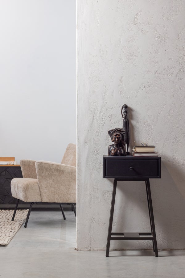 De Eekhoorn SKYBOX SIDETABLE ZWART