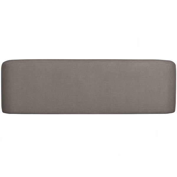 De Eekhoorn SLOPING 3-ZITS BANK GRIJS MELANGE