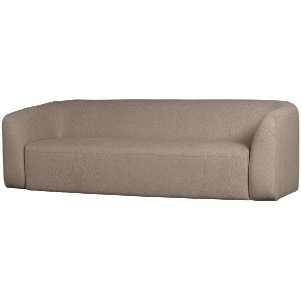 De Eekhoorn SLOPING 3-ZITS BANK LICHTBRUIN MELANGE