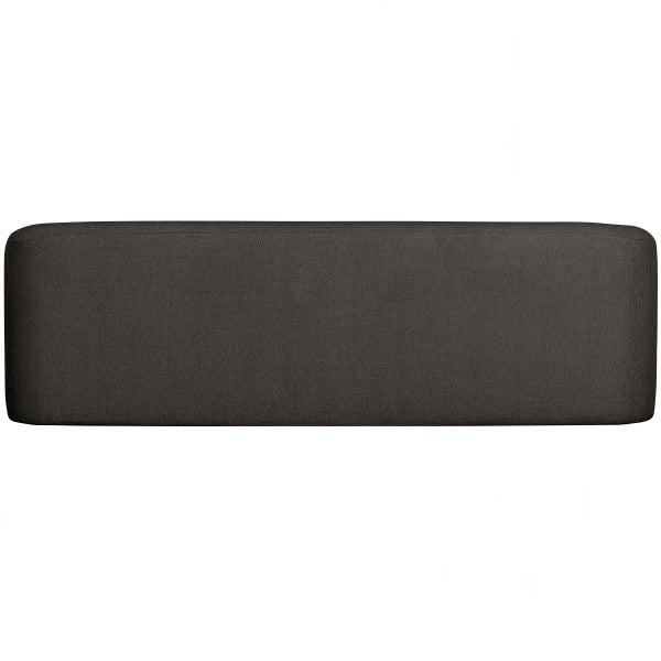 De Eekhoorn SLOPING 3-ZITS BANK MELANGEGRIJS/ZWART