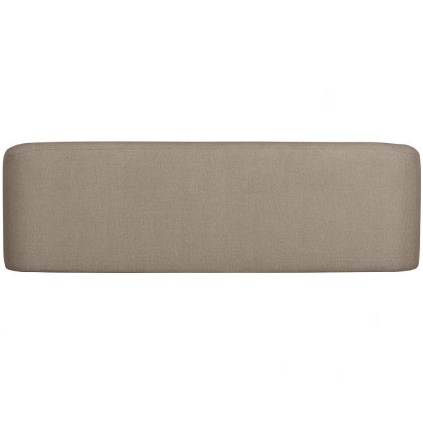 De Eekhoorn SLOPING 3-ZITS BANK NATUREL MELANGE