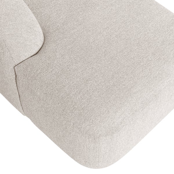 De Eekhoorn SLOPING U-VORM BANK PEARL MELANGE