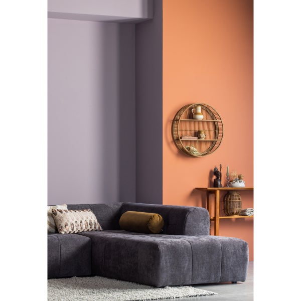 De Eekhoorn SPOOL ROLKUSSEN VELVET HONINGGEEL