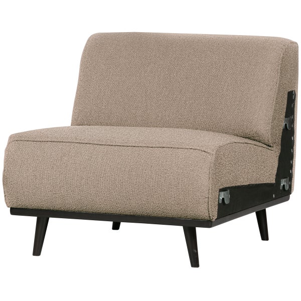 De Eekhoorn STATEMENT 1-ZITS ELEMENT BOUCLÉ BEIGE