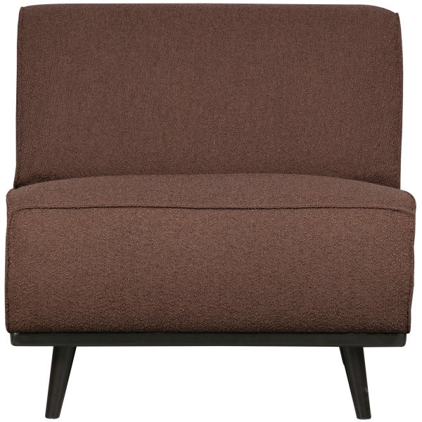 De Eekhoorn STATEMENT 1-ZITS ELEMENT BOUCLÉ COFFEE