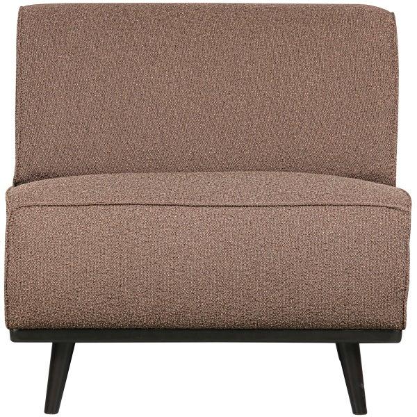 De Eekhoorn STATEMENT 1-ZITS ELEMENT BOUCLÉ NOUGAT