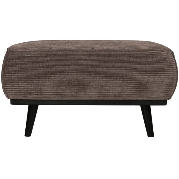 De Eekhoorn STATEMENT HOCKER RIBSTOF TAUPE