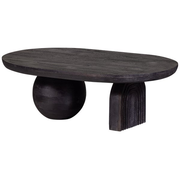 De Eekhoorn STEPPE SALONTAFEL MANGO HOUT ZWART