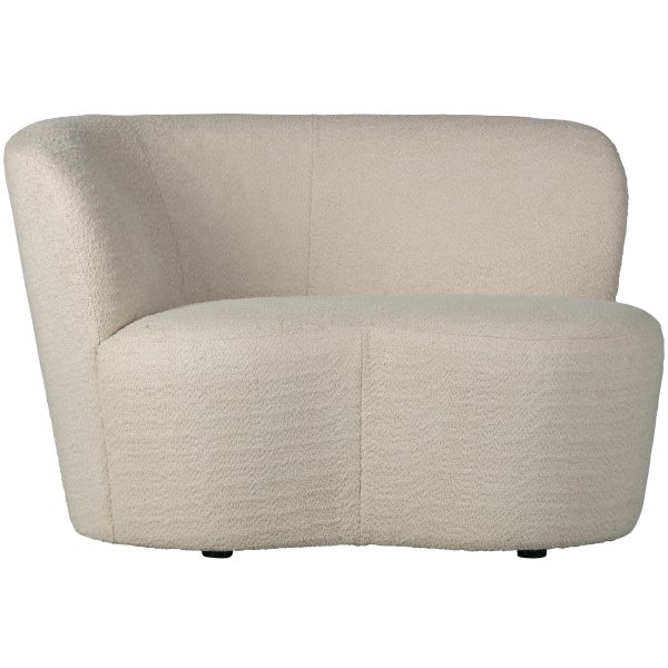 De Eekhoorn STONE BANKJE LINKS BOUCLÉ CRÈME