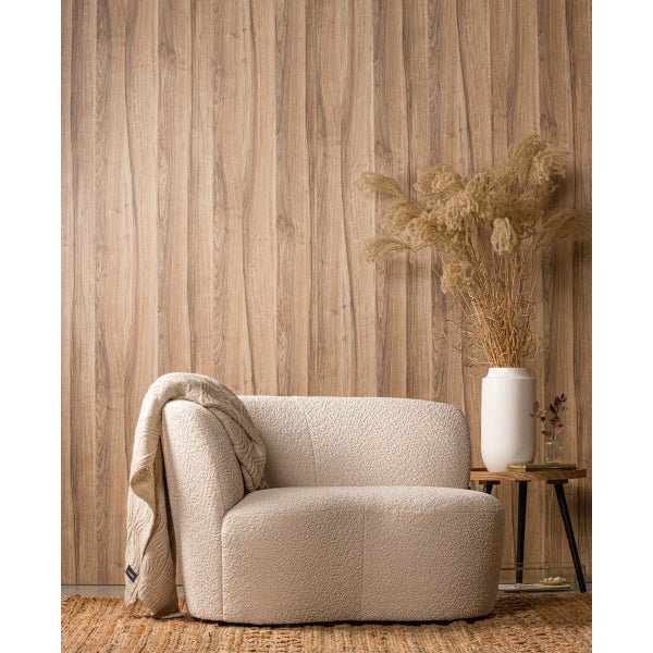 De Eekhoorn STONE BANKJE LINKS BOUCLÉ CRÈME