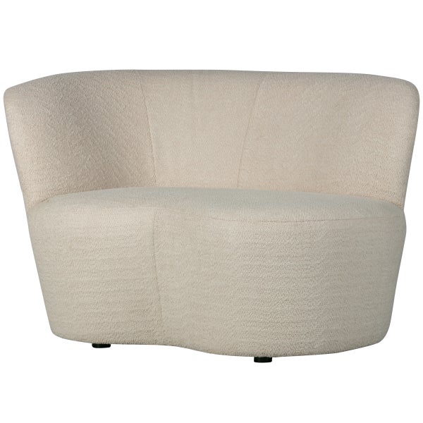 De Eekhoorn STONE BANKJE LINKS BOUCLÉ CRÈME