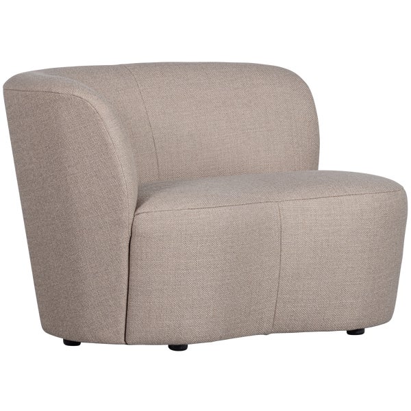 de eekhoorn STONE BANKJE LINKS GEWEVEN STOF ZAND