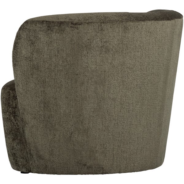 de eekhoorn STONE BANKJE RECHTS WARM GROEN