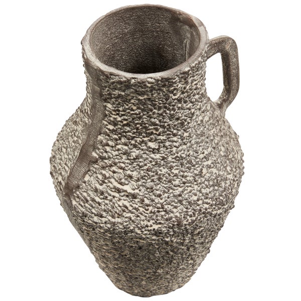 de eekhoorn TABIA VAAS ALUMINIUM DONKERBRUIN