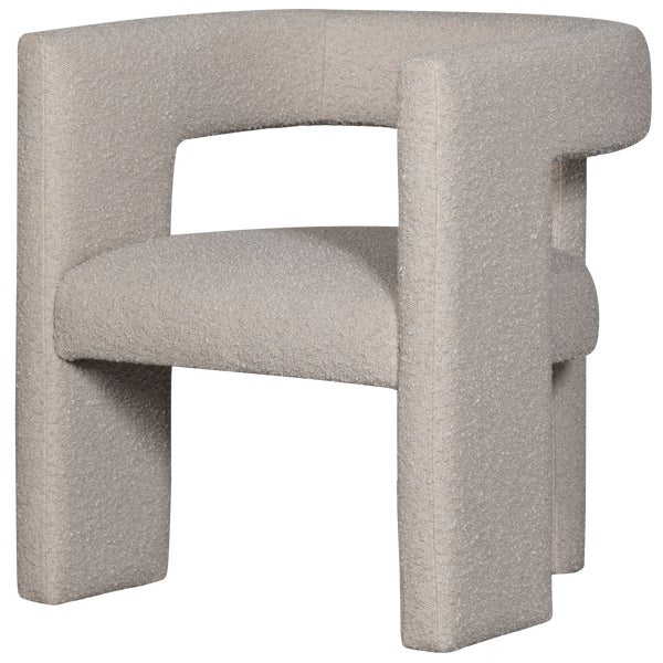 De Eekhoorn TIWA FAUTEUIL BOUCLÉ BEIGE