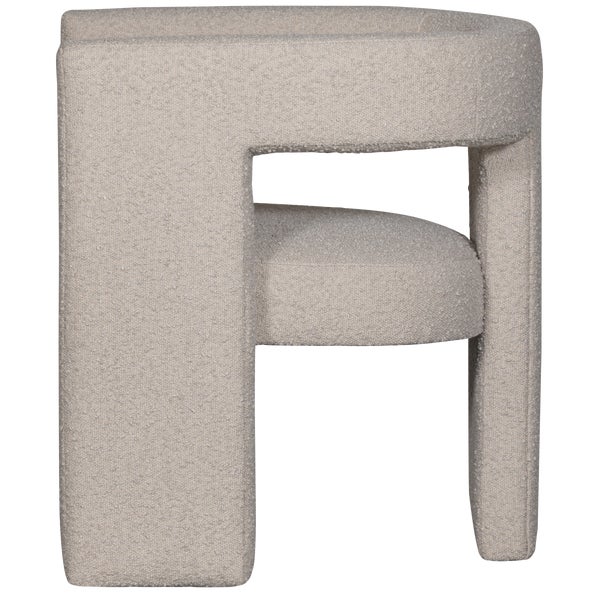 de eekhoorn TIWA FAUTEUIL BOUCLÉ BEIGE
