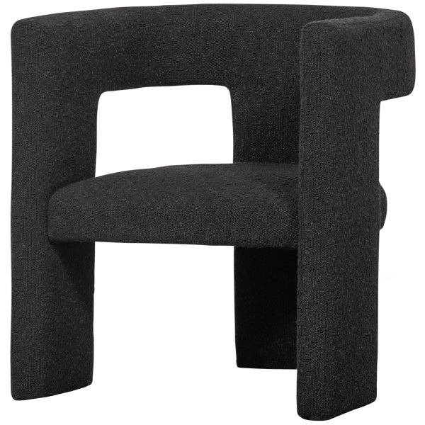 De Eekhoorn TIWA FAUTEUIL BOUCLÉ DONKERGRIJS
