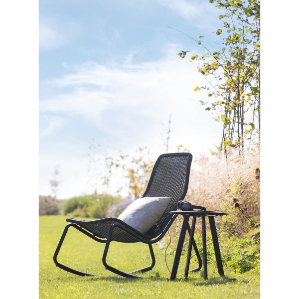 De Eekhoorn TOM TUIN SCHOMMELSTOEL ZWART