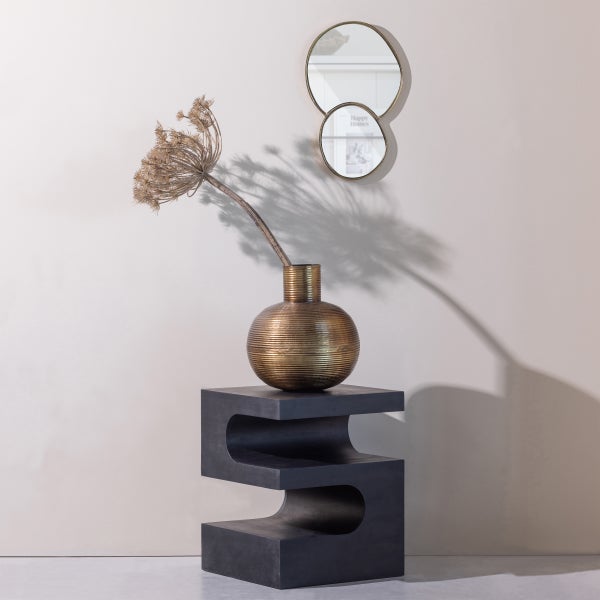 De Eekhoorn TOMA BIJZETTAFEL MANGO HOUT ZWART