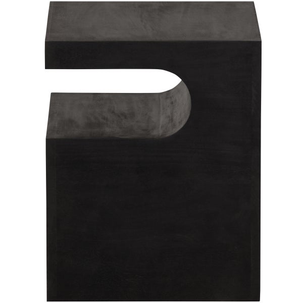 de eekhoorn TOMA BIJZETTAFEL MANGO HOUT ZWART