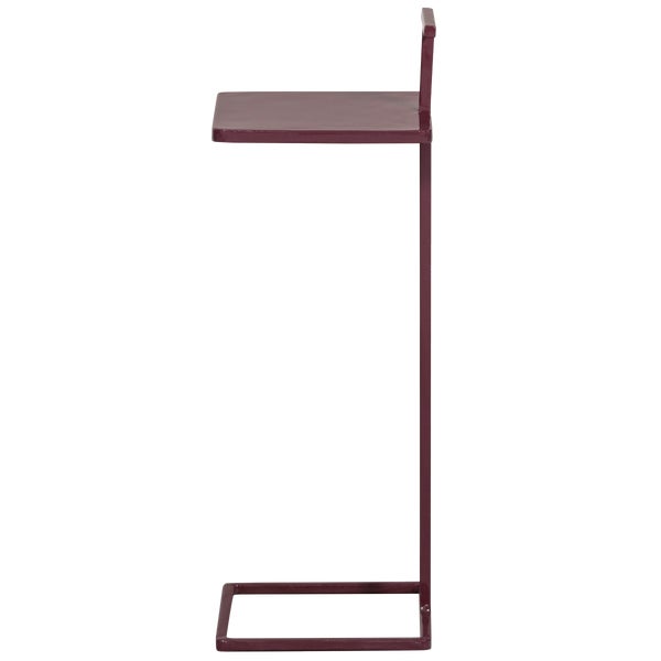 de eekhoorn TOSTE BIJZETTAFEL METAAL AUBERGINE