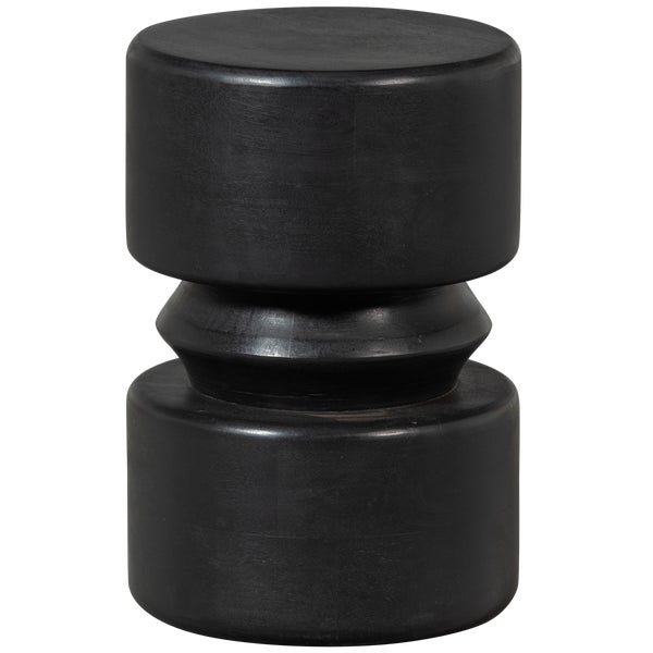 De Eekhoorn TUVE BIJZETTAFEL HOUT BRUIN/ZWART