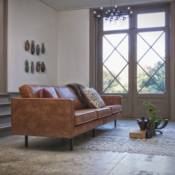 De Eekhoorn UK RODEO SOFA 3-SEATER COGNAC *FR*