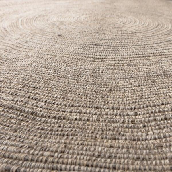 De Eekhoorn UTOPIA VLOERKLEED ROND NATUREL Ø200 CM